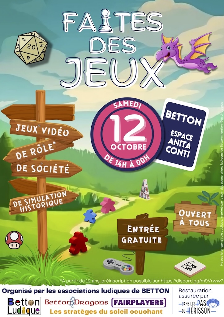 Faites des jeux 2024