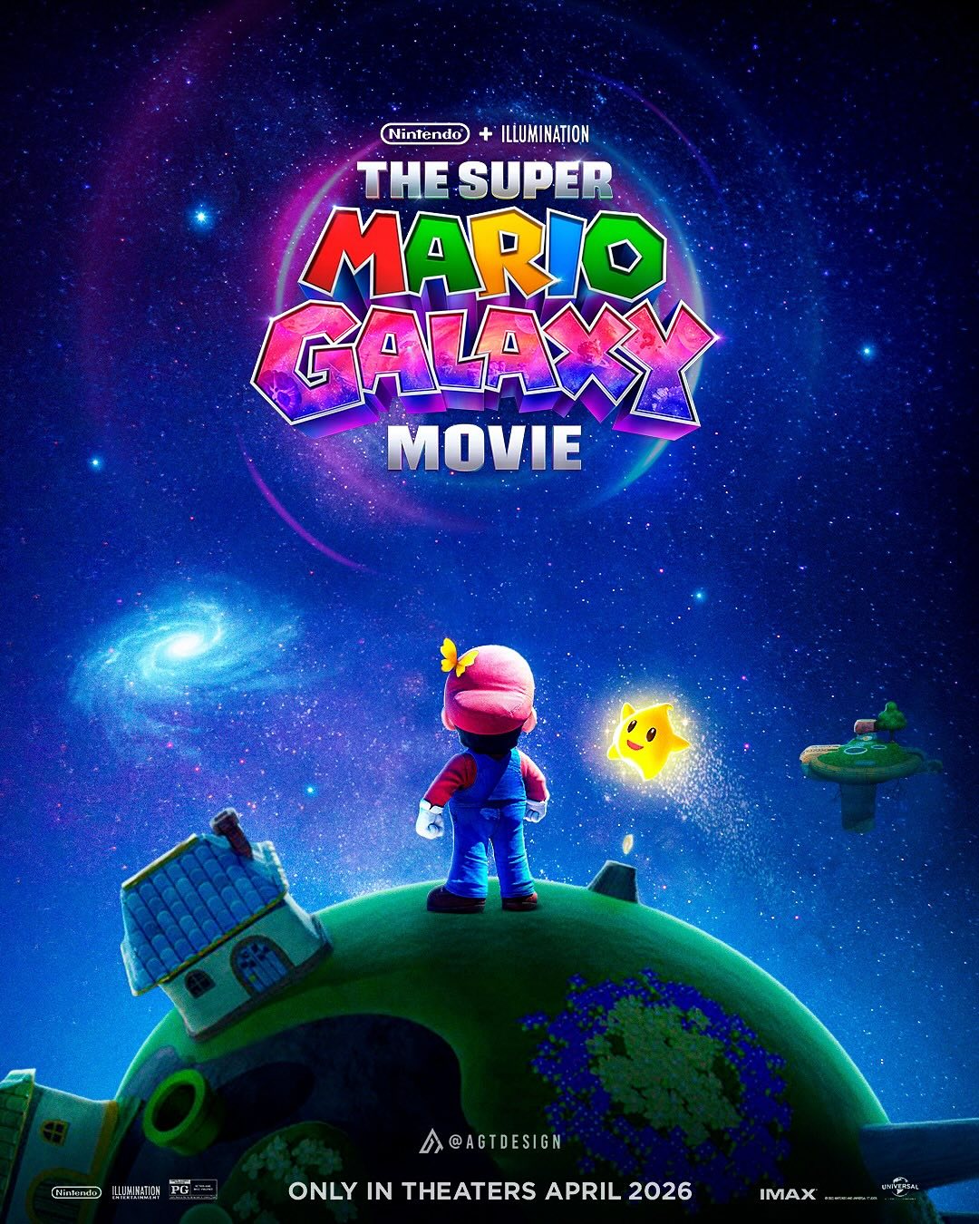 Affiche du film Super Mario Galaxy